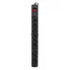 Pārsprieguma aizsargs Armac M9/15/CZ Melns 9 AC kontaktligzdas 250V 1.5m