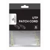 Patch vads Cat.6 varš UTP 5m pelēks