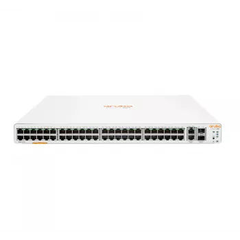 Aruba Instant On 1960 48G 2XGT 2SFP+ pārvaldāms L2+ Gigabit Ethernet slēdzis 1U balts
