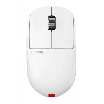 Pulsar X2H MEDIUM balta optiskā bezvadu pele PX2HES22