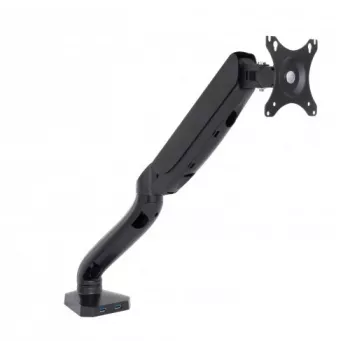 ART L-17GD galda TV statīvs plakanajiem ekrāniem 81,3 cm (32 inch) Melns