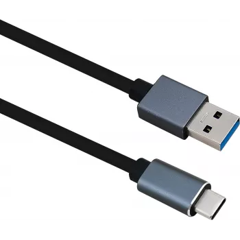 USB Type-A uz Type-C datu kabelis Helos 288361, USB 3.1, garums 2,0 m