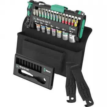 Instrumentu komplekts Wera Bicycle Set 3, 41 daļa – velosipēdu apkopei un remontam