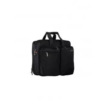 Addison Preston 15 portatīvā datora soma 39,6 cm (15,6 inch) Toploader melna