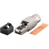 Goobay CAT 8.1 STP ekranēts, laukā terminējams RJ45 spraudnis (61130)