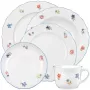 Trauku komplekts Seltmann Weiden 30 gab. Porcelāns Balts 6 personām