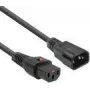 ACT strāvas vads C13 IEC Lock C14 melns 3 m PC1022 230V 10A