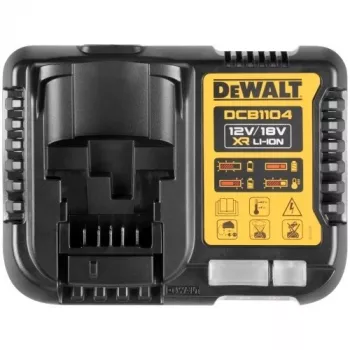 Bateriju un lādētāja komplekts DeWALT DCB1104P2 18 V 5.0 Ah (2 baterijas, lādētājs)