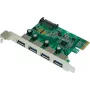 PCIe USB 3.0 kontrollerkarte Renkforce 1211115 — 4 porti