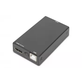 Digitus DVI donglis modulārajām KVM konsolēm RJ45 uz DVI Melns 1080p