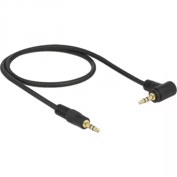 Audio kabelis 3.5 mm DeLOCK 83754 1m Melns