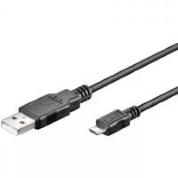 USB kabelis Goobay 95736 0,15 m USB A Micro-USB B Melns