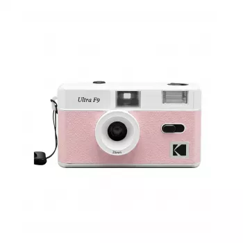 Instanto kamera Kodak 35mm Ultra F9 Baby pink — 35mm filma, fiksēta F9 apertūra