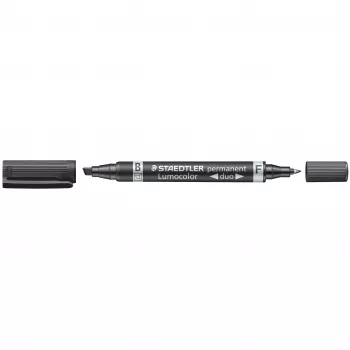 Staedtler 348 B-9 Black melnais marķieris