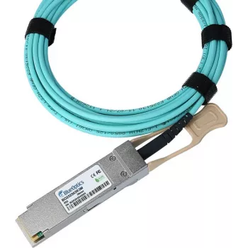 BlueOptics AA1404028-2M-BO AOC QSFP kabelis, 2 m, oranžs