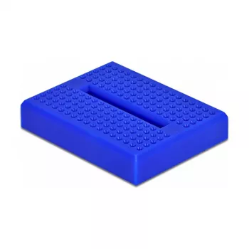 DELOCK 18322, maizes plate, plastmasas prototipēšanas plate, zila, 36×46×10 mm