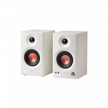 Edifier MR3 aktīvie studijas monitoru skaļruņi, balts, 18W x 2, Bluetooth