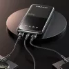 Awei PowerBank P10K 10000 mAh 22,5W Melns/Melns