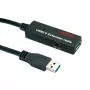 USB kabelis ROLINE 12.04.1072 USB 3.2 Gen 1 20 m USB A Melns