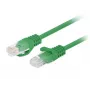 PATCHCORD Cat.5E UTP 1,5m Zaļš FLUKE PASSED LANBERG 10-PAKA