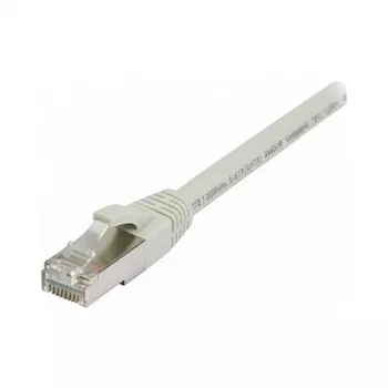 Synergy21 Patch kabelis RJ45, CAT8.1 2000MHz, 0,25m, Pelēks, S-STP(S/FTP), TPE/LSZH(SuperFlex), AWG26