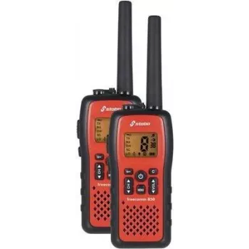 Stabo Freecomm 850 PMR radio komplekts 2 gab. (Modelis 20850) — āra lietošanai