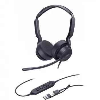 Yealink UH42 SE Dual Teams USB-C/A austiņas