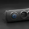 Qoltec 8 kontaktligzdu pārsprieguma aizsargs 3.0m 50114