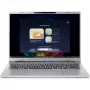 Portatīvais dators Acer Aspire 14 AI A14-61M-R4US — 14 collu WUXGA OLED, AMD Ryzen AI 5 330 3.4 GHz, 16 GB LPDDR5x, 1 TB SSD, Windows 11 Home, Sudraba