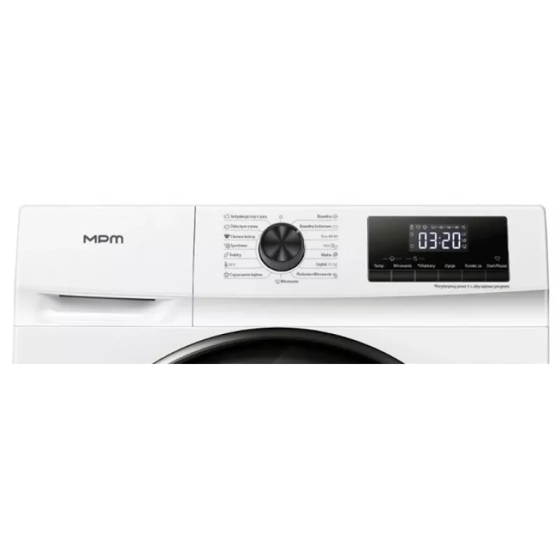 Veļas mazgājamā mašīna MPM MPM‑5814‑PH‑47, priekšējā ielāde, 8 kg, 1400 apgr./min, A, 60×54×85 cm, balta