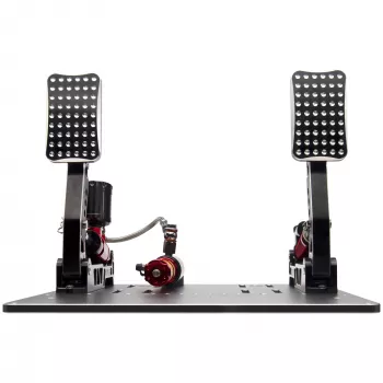 Simagic P2000 Hydraulic 2 pedāļu komplekts, 100KG Loadcell - Crimson Edition