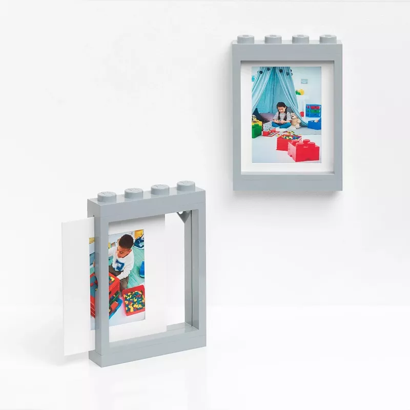 Foto rāmis Room Copenhagen LEGO attēlu rāmis Stone grey light grey
