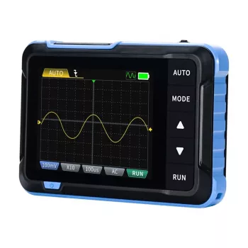Portatīvais 2-in-1 mini osciloskops un signālu ģenerators Fnirsi DSO153 150 MHz joslas platums, 1 GS/s iztveršanas ātrums