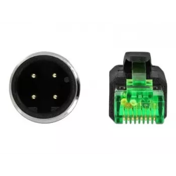 Tīkla kabelis DeLOCK 85438 RJ45 Ethernet Cat6 2m Melns