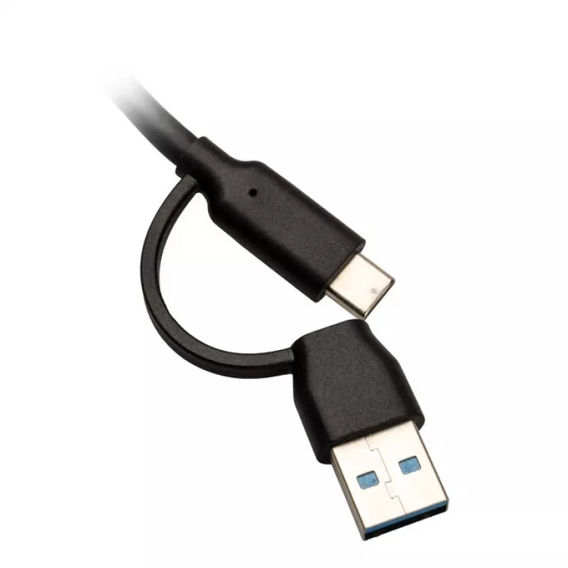 Nitro Concepts UH1, 10 portu hibrīda USB centrmezgls, USB 3.2