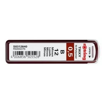 Rotring polimēra pildspalvas vads HB 0,5 mm S0312650