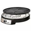 Adler AD 3093 abpusējs elektriskais pankūku cepējs 2 vienā, 1600 W, melns