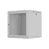 Sienas stiprinājuma servera skapis 19 inch 12U 600x600 mm pelēks Lanberg WF01