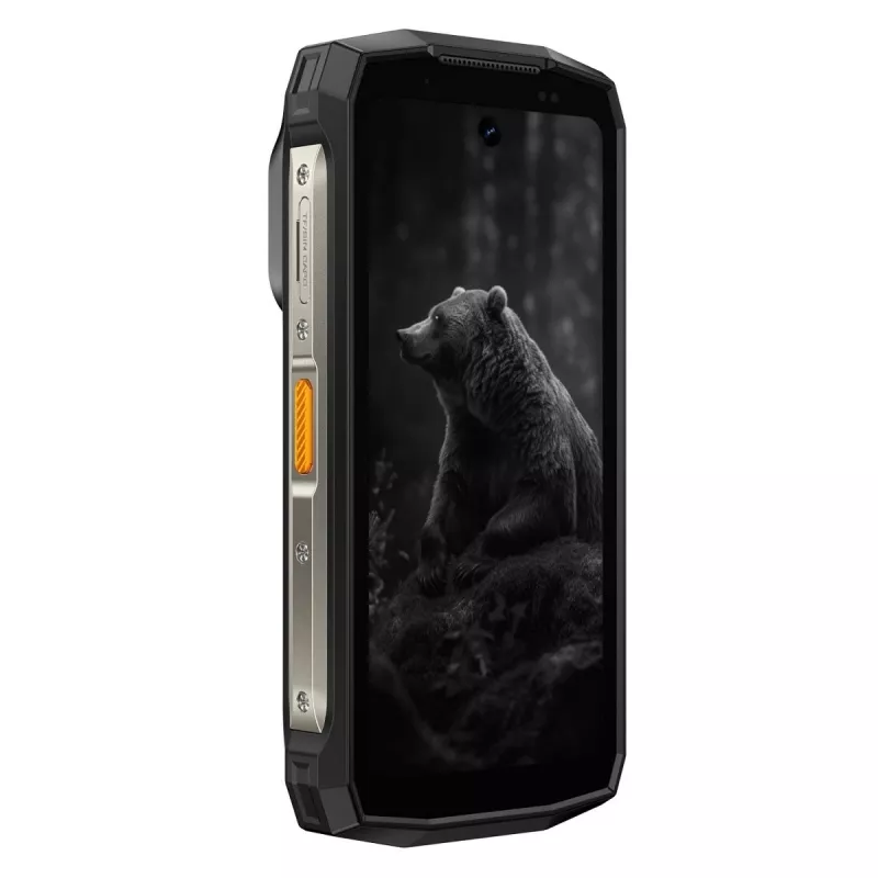 Ulefone Armor Mini 20 viedtālrunis, 4,7 collu, Helio G99, 8GB RAM, 256GB, 6200 mAh, Android 14, melns