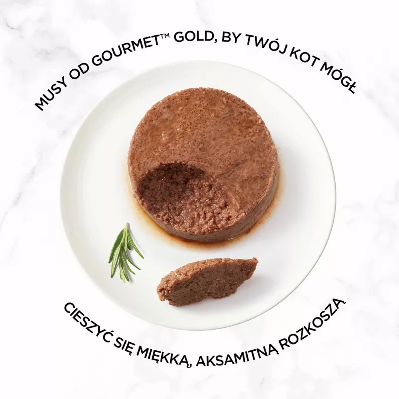 GOURMET Gold Liellopu gaļa - mitrā barība kaķiem - 85g