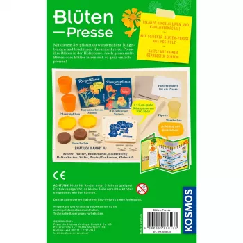 Eksperimentu komplekts Kosmos Flower Press