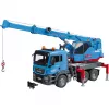 Kravas auto ar celtni BRUDER MAN TGS Kran-LKW Blue ABS 03771