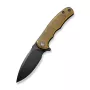 Kabatas nazis CIVIVI Mini Praxis Ultem Amber Black C18026C-5 — kompakts EDC, Ultem rokturi, gluda mala