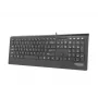 Natec Barracuda tastatūra - US izkārtojums - melna
