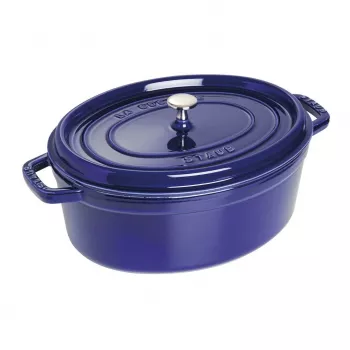 Čuguna katls Staub Cocotte 5.5 L Zils