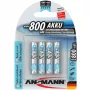 1x4 Ansmann maxE NiMH uzlādējamas baterijas Micro AAA 800 mAh 5035042