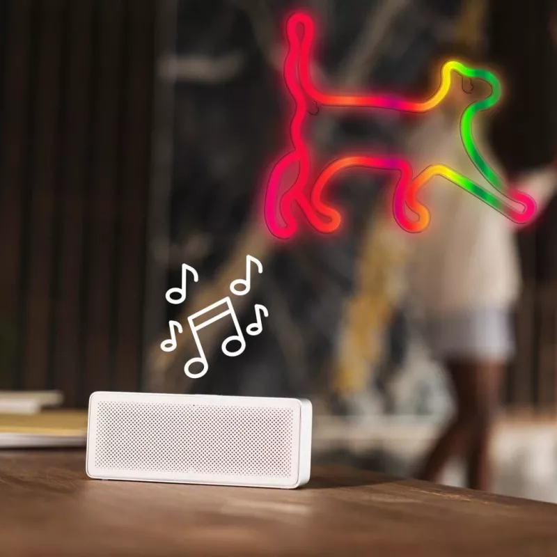 LED neon gaismas lente MANTA SNL60RGB RGB krāsu mainīga, elastīga dekoratīvā apgaismojuma lente