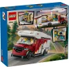 Konstruktors LEGO City Piedzīvojumu Kemperis 60454, 385 gab., augstums 80 mm, vecumam no 6 gadiem