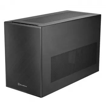 SilverStone SST-SG17B Micro-ATX / Mini ITX korpuss - melns