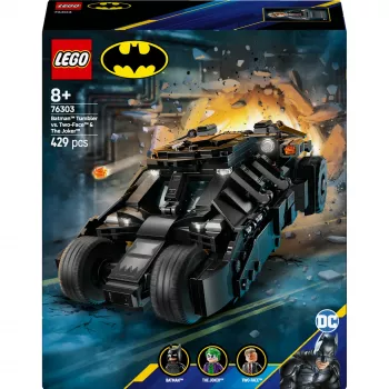 LEGO Batman 76303 Tumbler pret Divseju un Džokeru